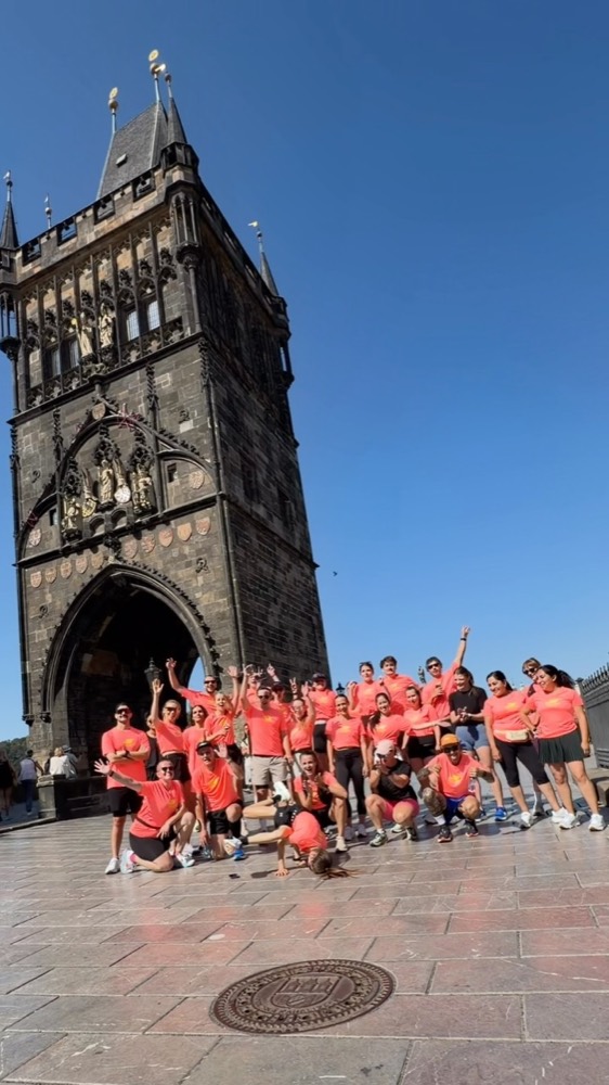 Fotka z běhu 1981 Run Club