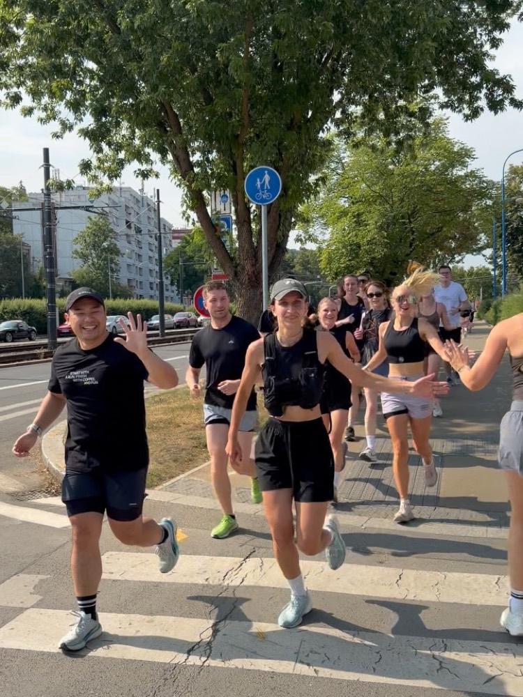 Fotka z běhu 1981 Run Club